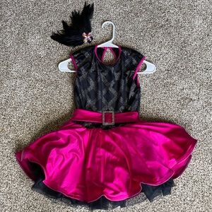 Weissman child medium jazz costume RN 64830